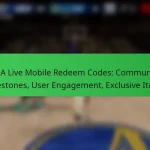 NBA Live Mobile Redeem Codes: Community Milestones, User Engagement, Exclusive Items
