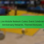 NBA Live Mobile Redeem Codes: Event Celebrations, Anniversary Rewards, Themed Bonuses