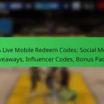 NBA Live Mobile Redeem Codes: Social Media Giveaways, Influencer Codes, Bonus Packs